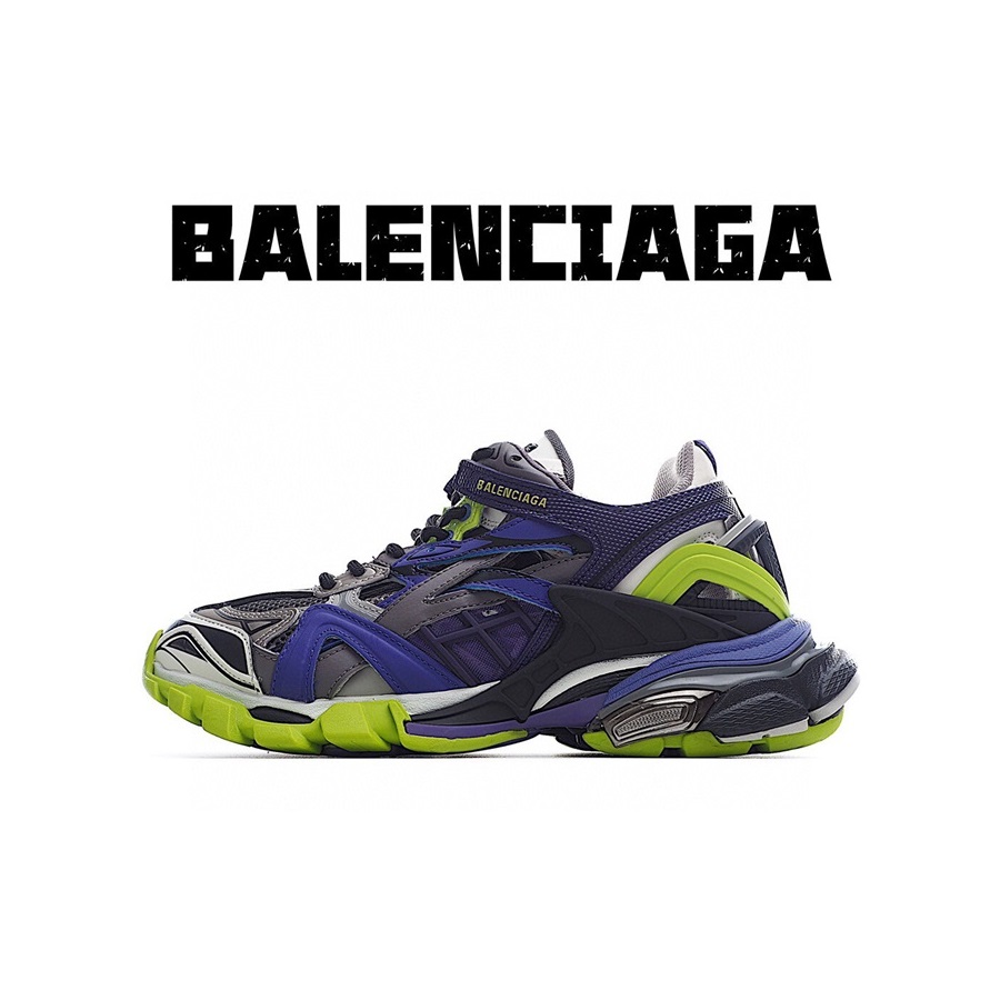 バレンシアガユニセックスブルースニーカーl01470