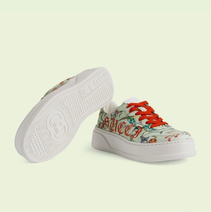 グッチメンズクラシックミントスニーカーc04804