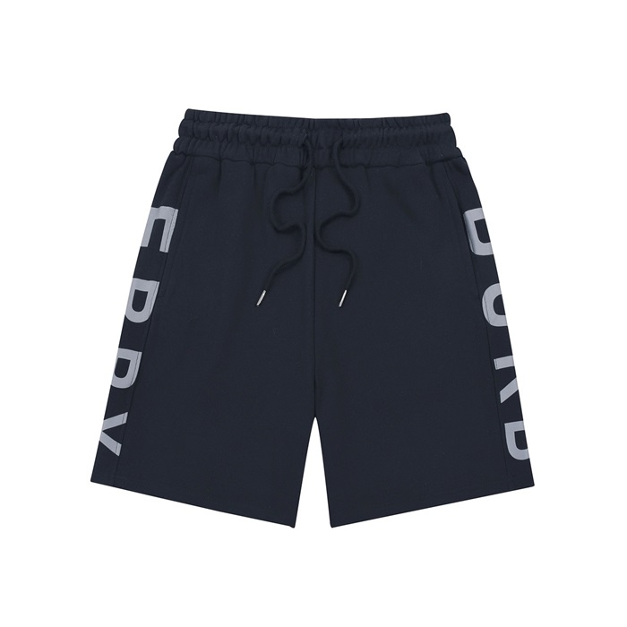 バーバリーメンズカジュアルブラックショートパンツr04320