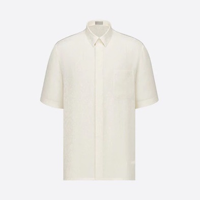 ディオールメンズアイボリーポロ半袖Tシャツo01790