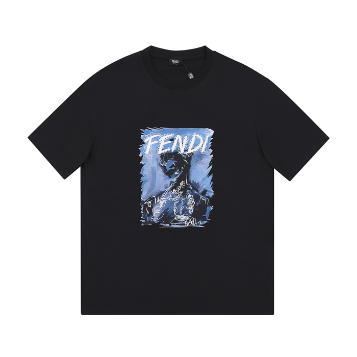 ェンディメンズブラッククルーネック半袖Tシャツn01218