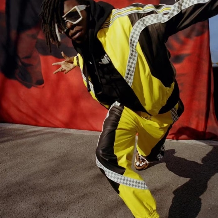 ルイヴィトンメンズカジュアルイエロートレーニングふく-u04347