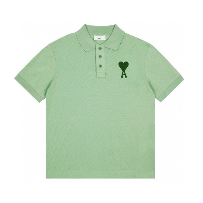 アミメンズミントポロ半袖Tシャツi0296