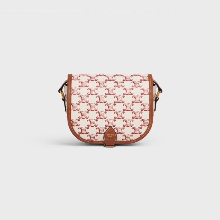 セリーヌレディースホワイトクロスバッグl0312