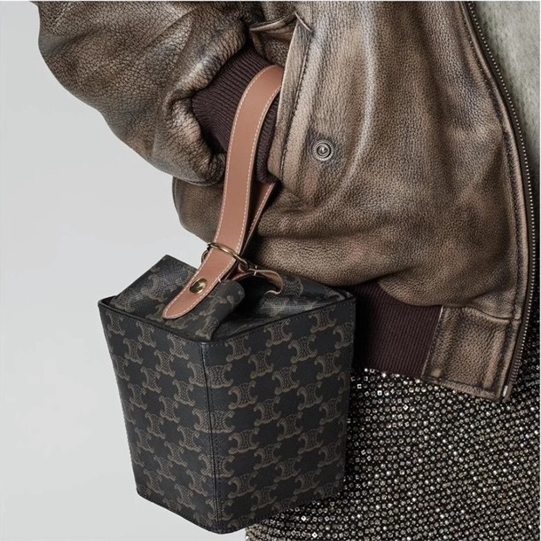 セリーヌレディースブラックトートバッグl0333