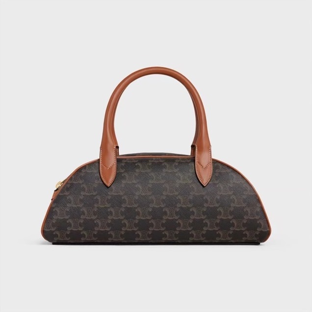 セリーヌレディースシグネチャーブラックトートバッグl0337