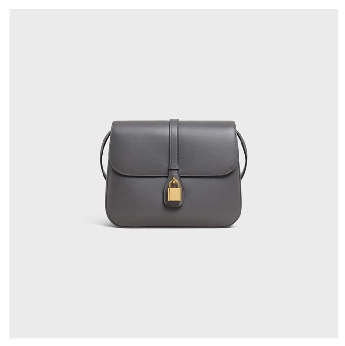 セリーヌレディースグレークロスバッグl0363