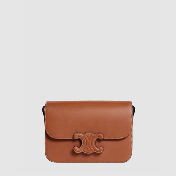 セリーヌレディーストリオンフティンショルダーバッグél380