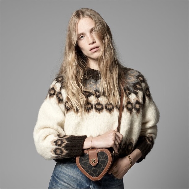 セリーヌレディースミニブラッククロスバッグl0394