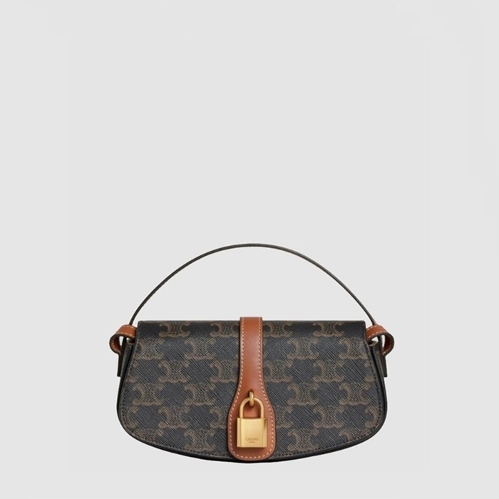 セリーヌレディーストリオンフタブークラッチバッグショルダーバッグl407