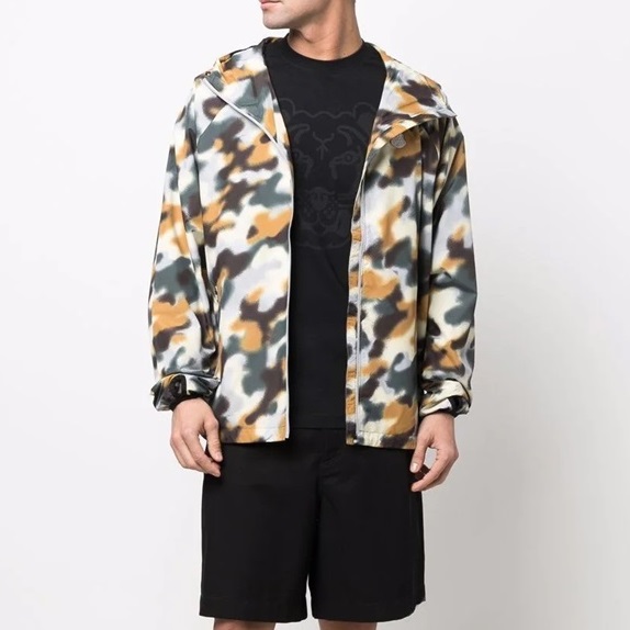 ケンゾーメンズブラッククルーネック半袖Tシャツn0192