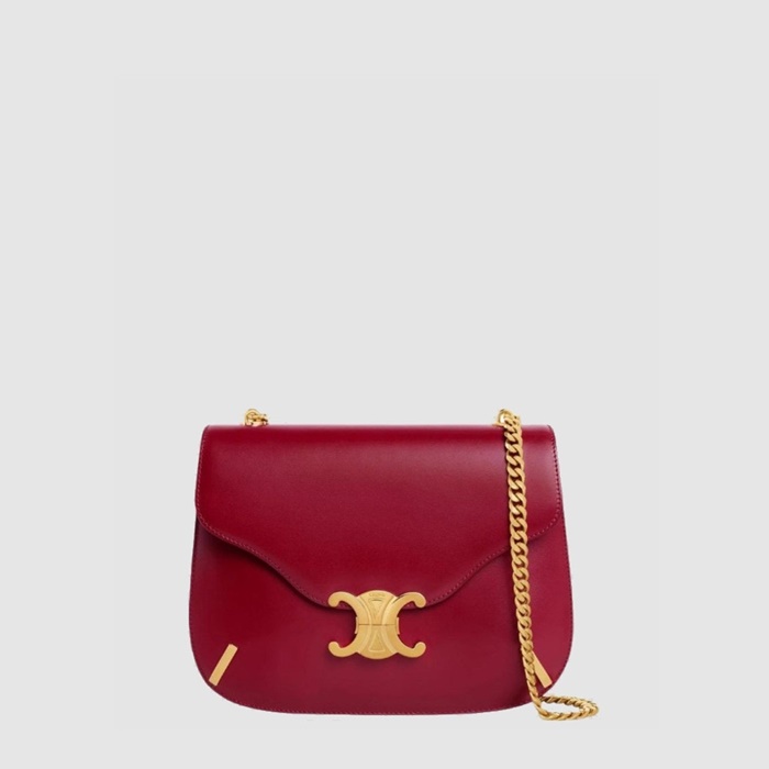 セリーヌレディーストリオンフチェーンヴェサーチショルダーバッグl293