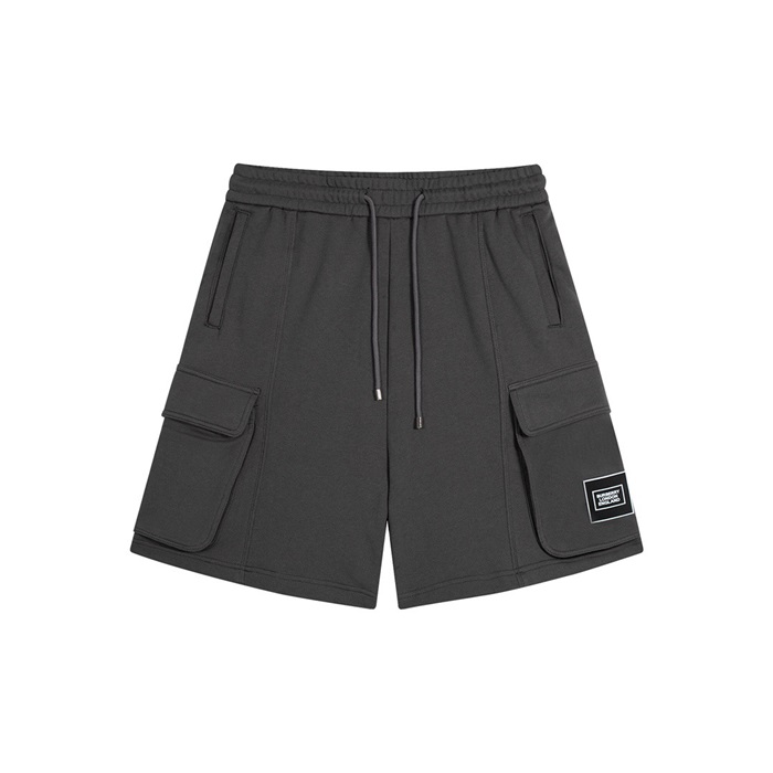 バーバリーメンズカジュアルグレーショートパンツr04356