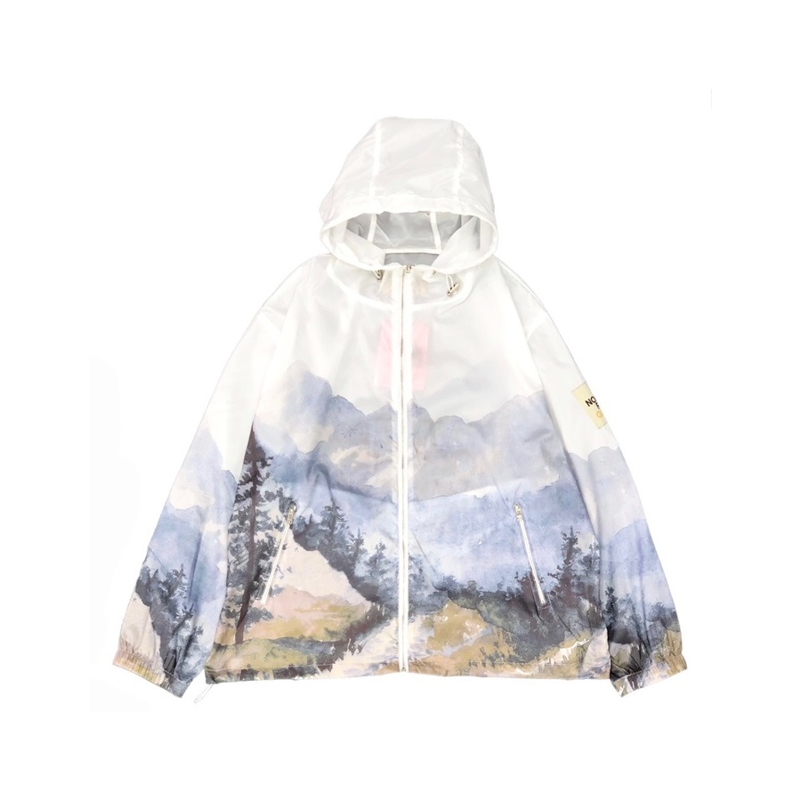 グッチユニセックスカジュアルホワイトジャケットc04885