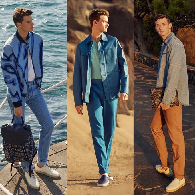 ベルルッティメンズモダンブルースリッポンr0085