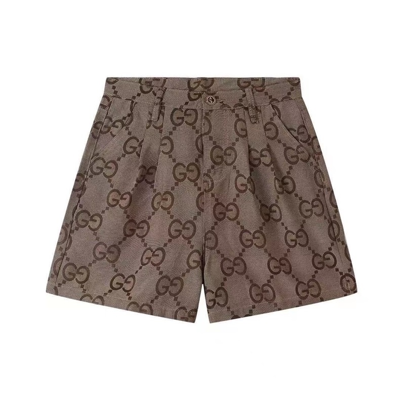 グッチレディースカジュアルキャメルショートパンツc04903