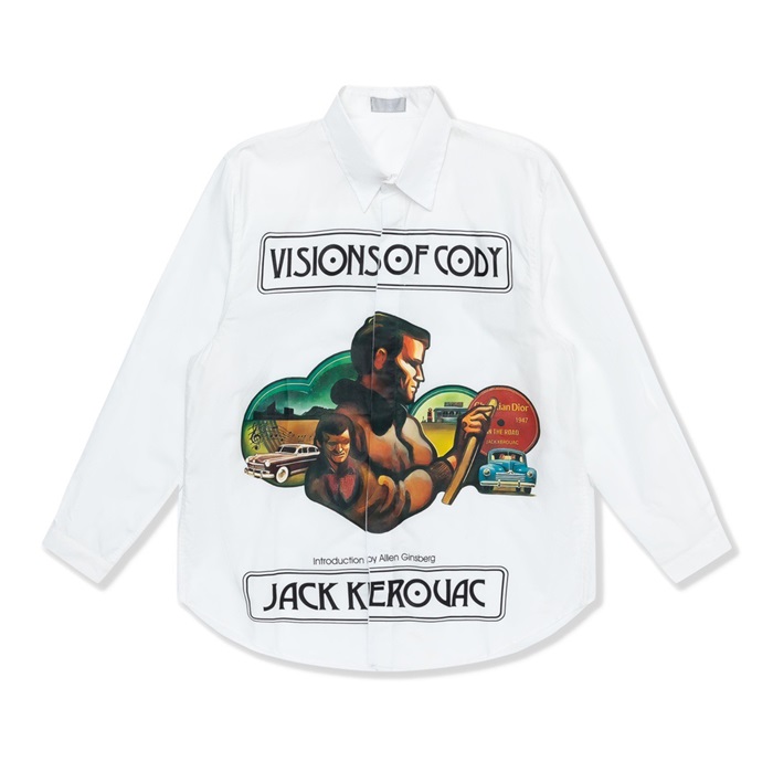 ディオールメンズクラシックホワイトシャツo01877