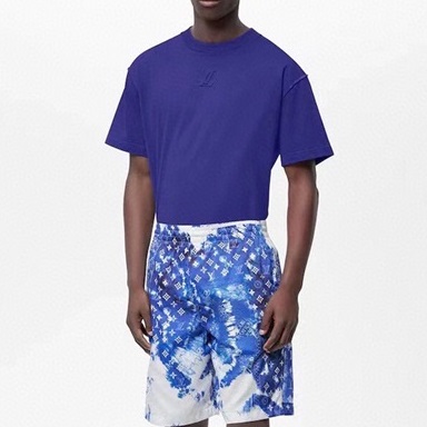 ルイヴィトンメンズブルーショートパンツu04926