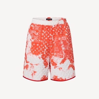 ルイヴィトンメンズオレンジショートパンツu04927