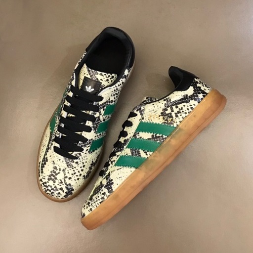 グッチユニセックスクラシックグリーンスニーカーc04917