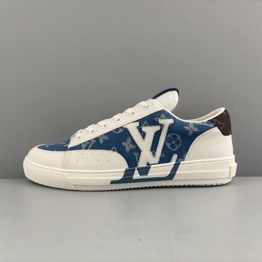 ルイヴィトンユニセックスネイビースニーカーu04938