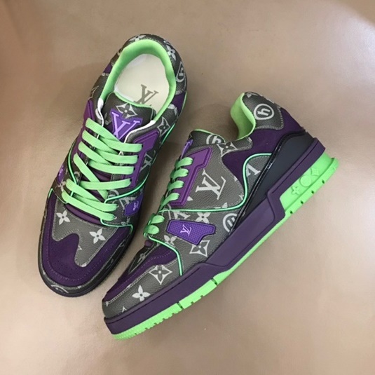 ルイヴィトンメンズグリーンスニーカーu04950
