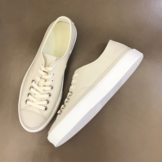 ジバンシィメンズクラシックアイボリースニーカーv0742