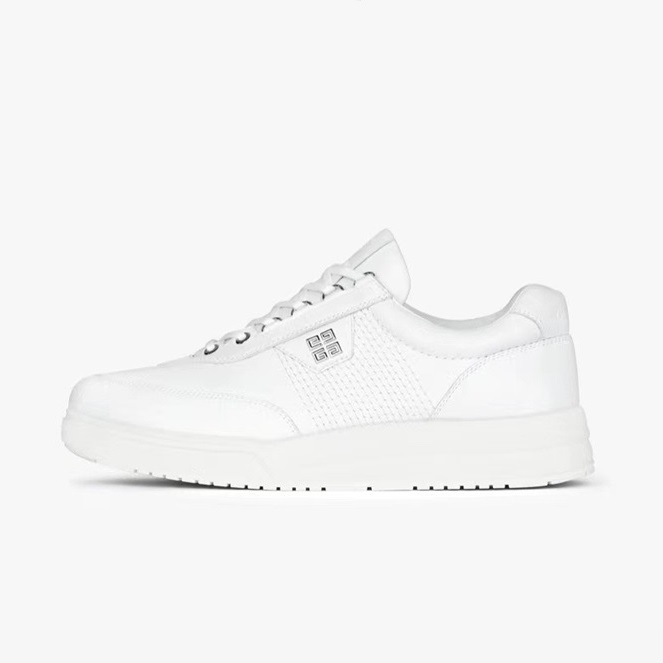 ジバンシィメンズクラシックホワイトスニーカーv0745