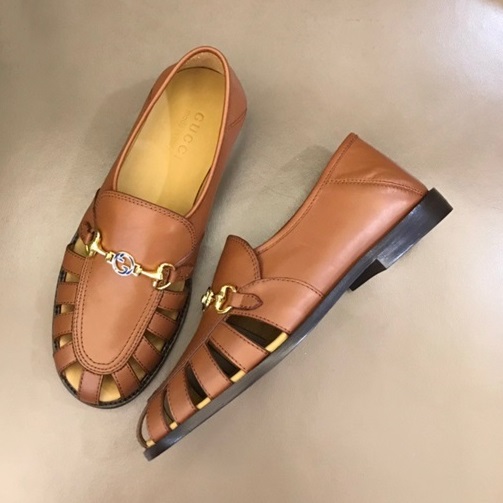 グッチメンズホースビットキャメルローファーc04926
