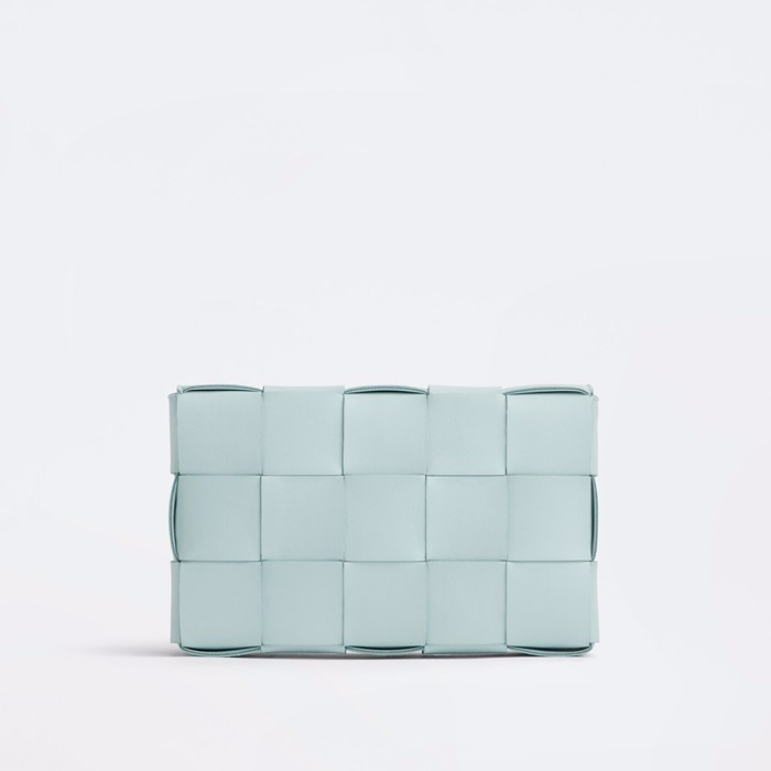 ボッテガヴェネタレディースブルーカセットバッグv0336