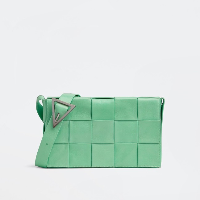 ボッテガヴェネタレディースミントカセットバッグv0351
