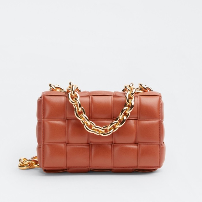 ボッテガヴェネタレディースオレンジカセットバッグv0385