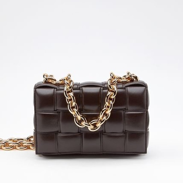 ボッテガヴェネタレディースチョコカセットバッグv0390