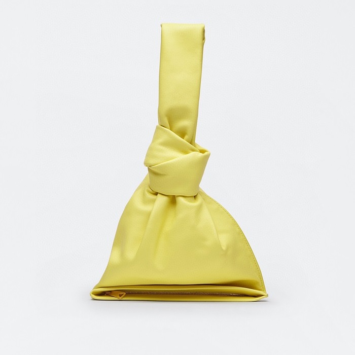 ボッテガヴェネタユニセックスイエロートートバッグv0399