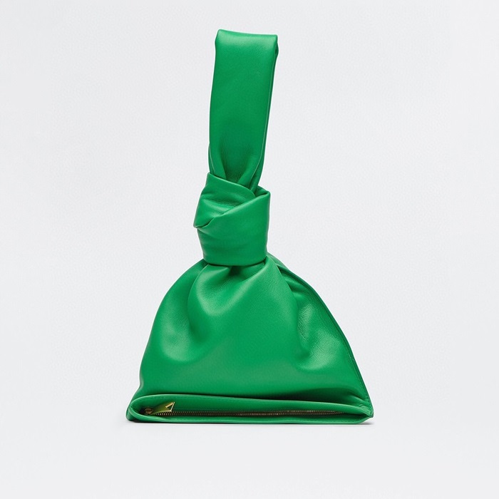 ボッテガヴェネタユニセックスグリーントートバッグv0401