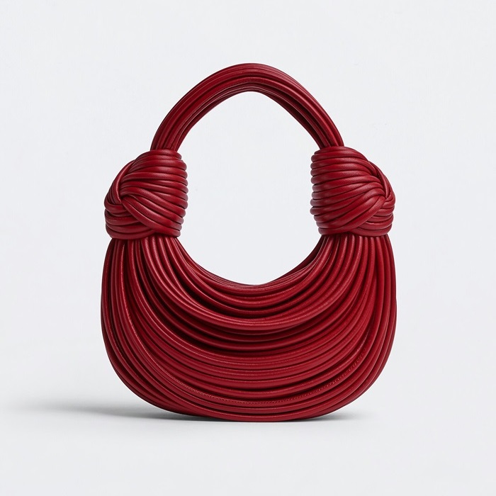 ボッテガヴェネタレディースレッドジョディバッグv0405