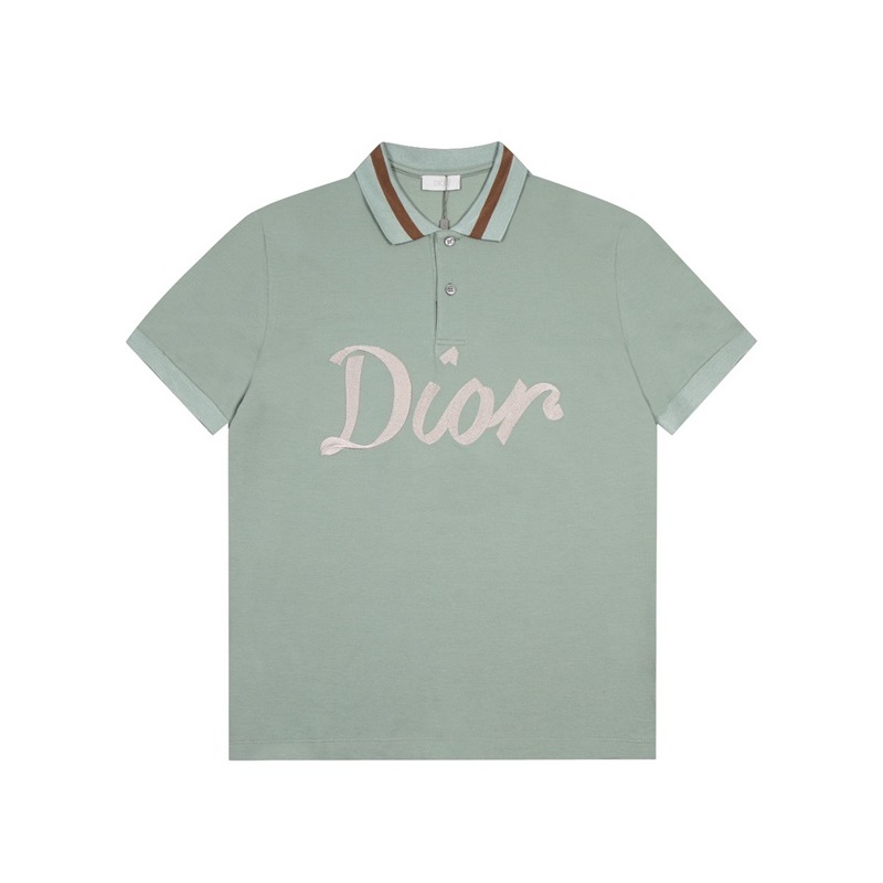 ディオールメンズミントポロ半袖Tシャツo01926