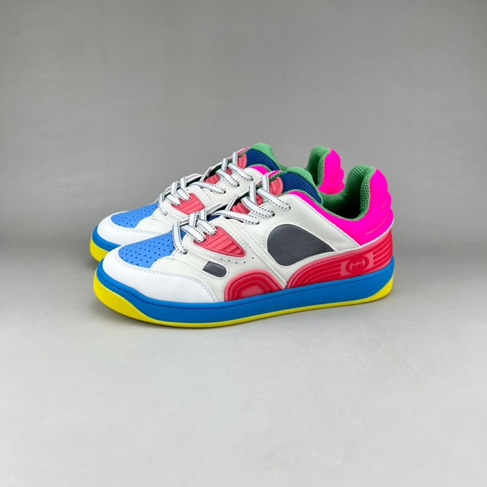 グッチユニセックスクラシックピンクスニーカーc04958