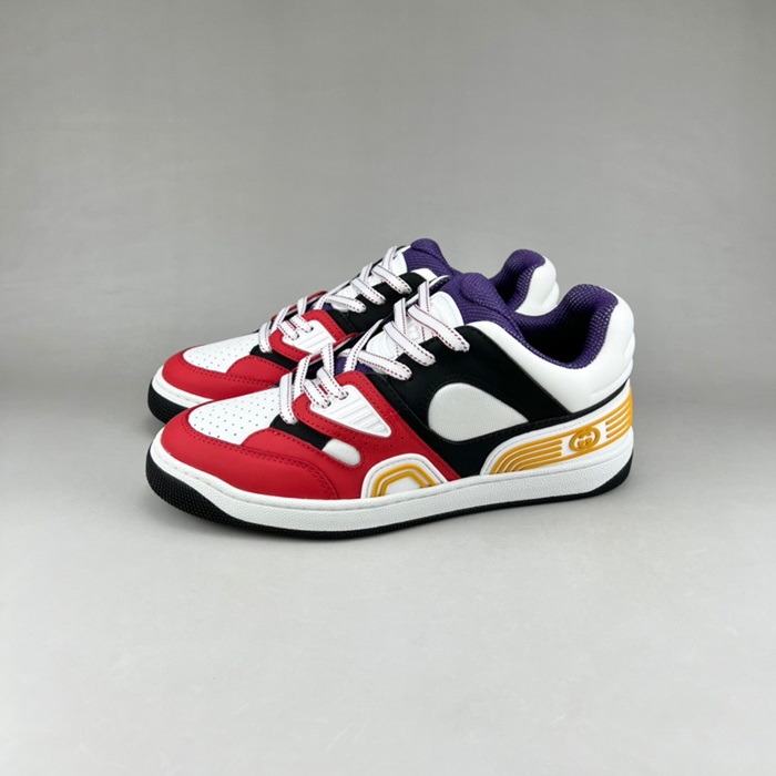 グッチユニセックスクラシックレッドスニーカーc04962