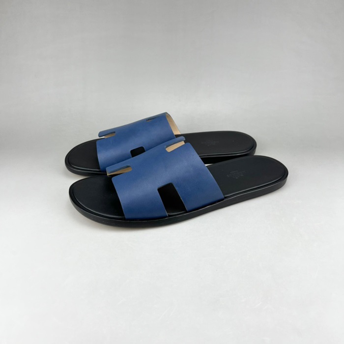 エルメスメンズネイビーイジミルr0837