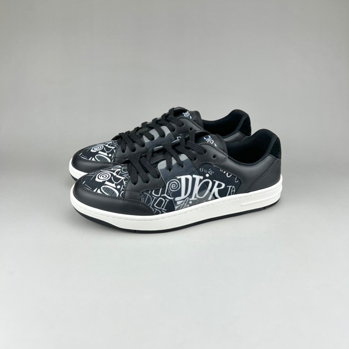 ディオールメンズシグネチャーブラックスニーカーo01943