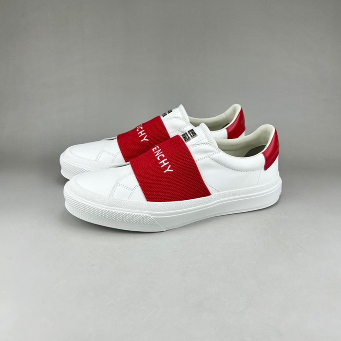 ジバンシィユニセックスクラシックホワイトスニーカーv0776