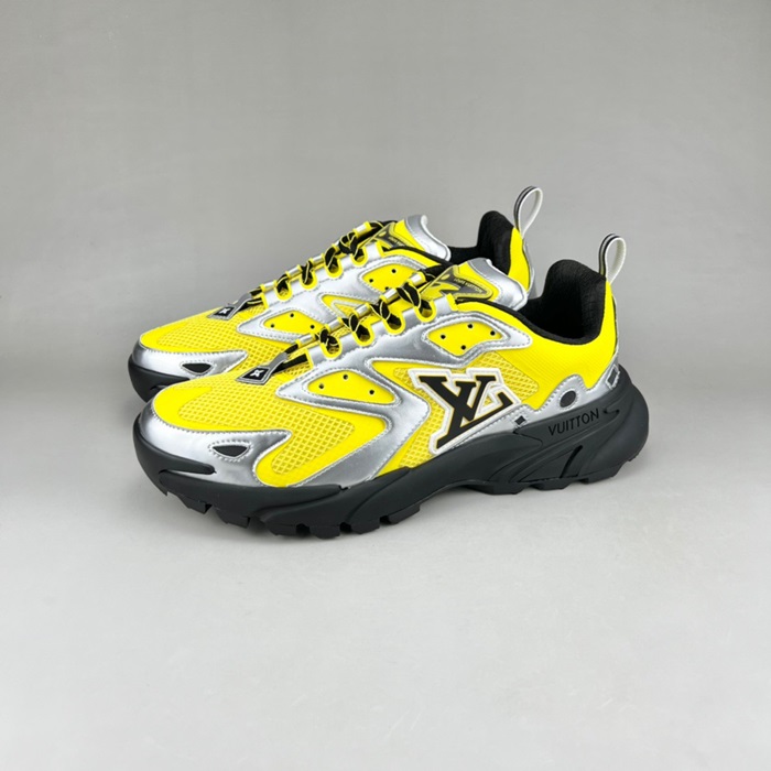 ルイヴィトンメンズイエロースニーカーu05046
