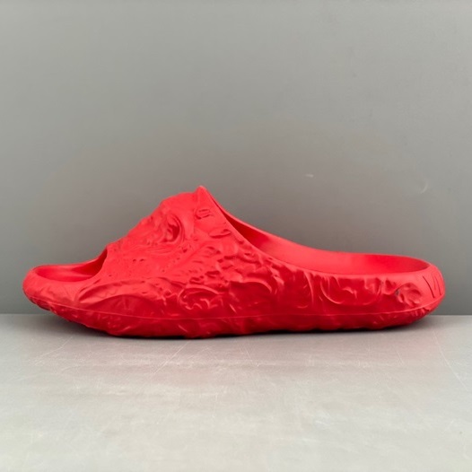 ヴェルサーチェメデューサユニセックスレッドスリッパr0912