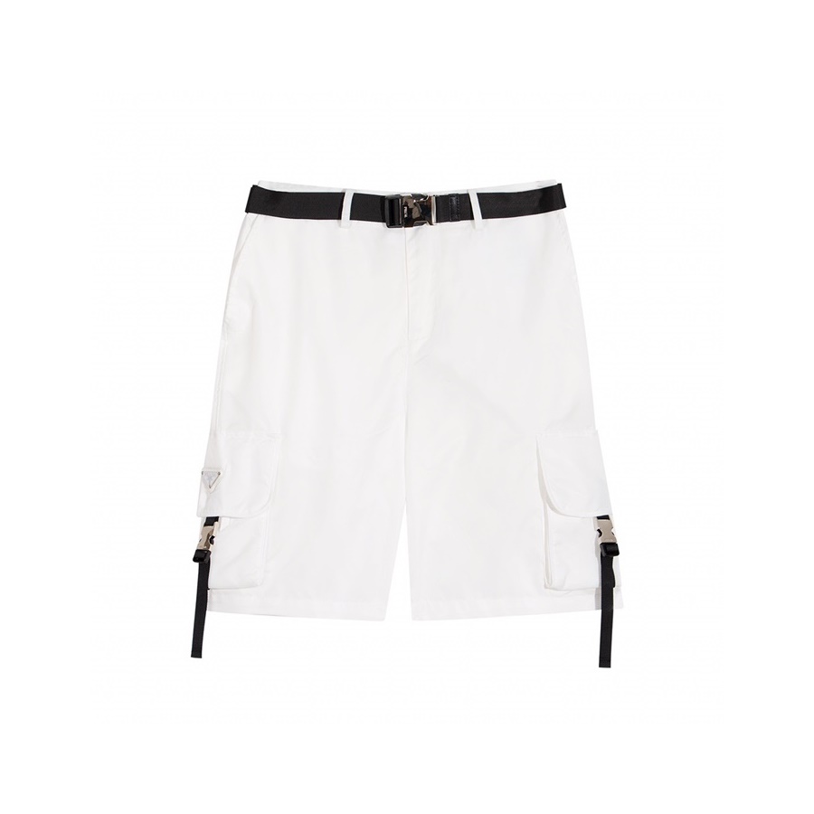 プラダメンズモダンホワイトショートパンツa02732
