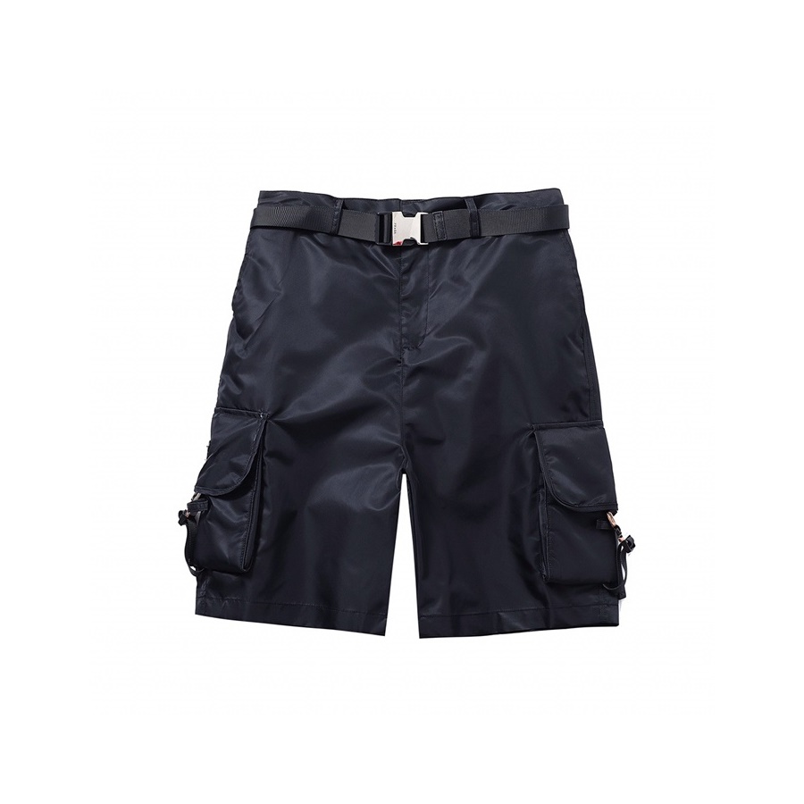 プラダメンズモダンブラックショートパンツa02733