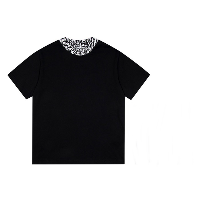 ェンディメンズブラッククルーネック半袖Tシャツn01257