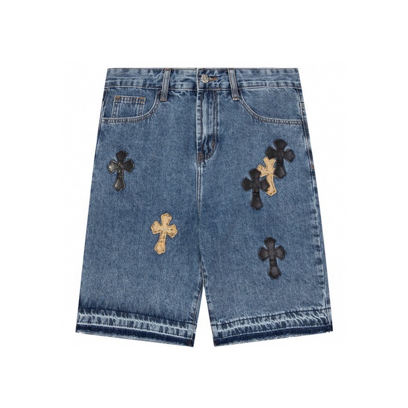 クロムハーツメンズトレンディブルーショートパンツr0457