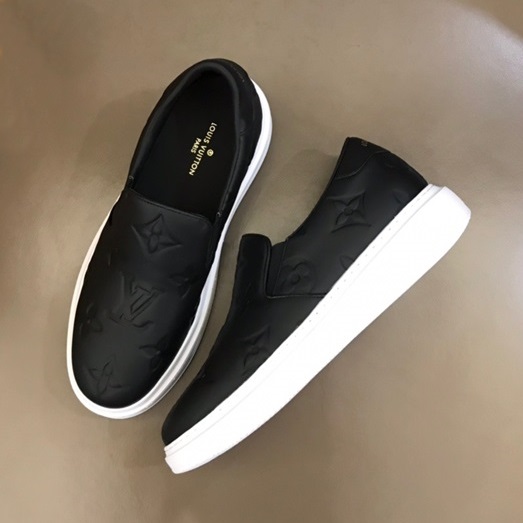 ルイヴィトンメンズモノグラムブラックローファーu05092