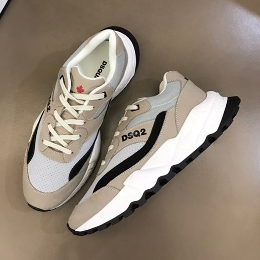 ディースクエアードメンズトレンディグレースニーカーq0028